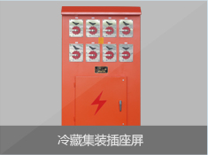 冷藏集装箱插座屏