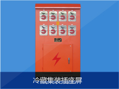 冷藏集装箱插座屏